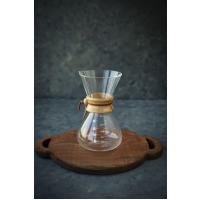 Ahşap tutacaklı Chemex 600 ml